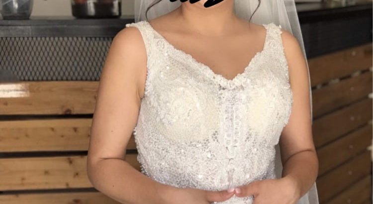 Robe de mariée modèle Hélène taille 36-38