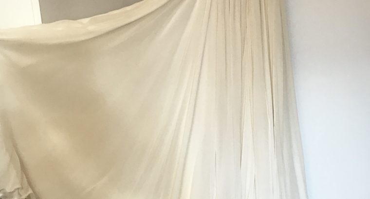 Robe de mariée longue en soie Jenny Packham
