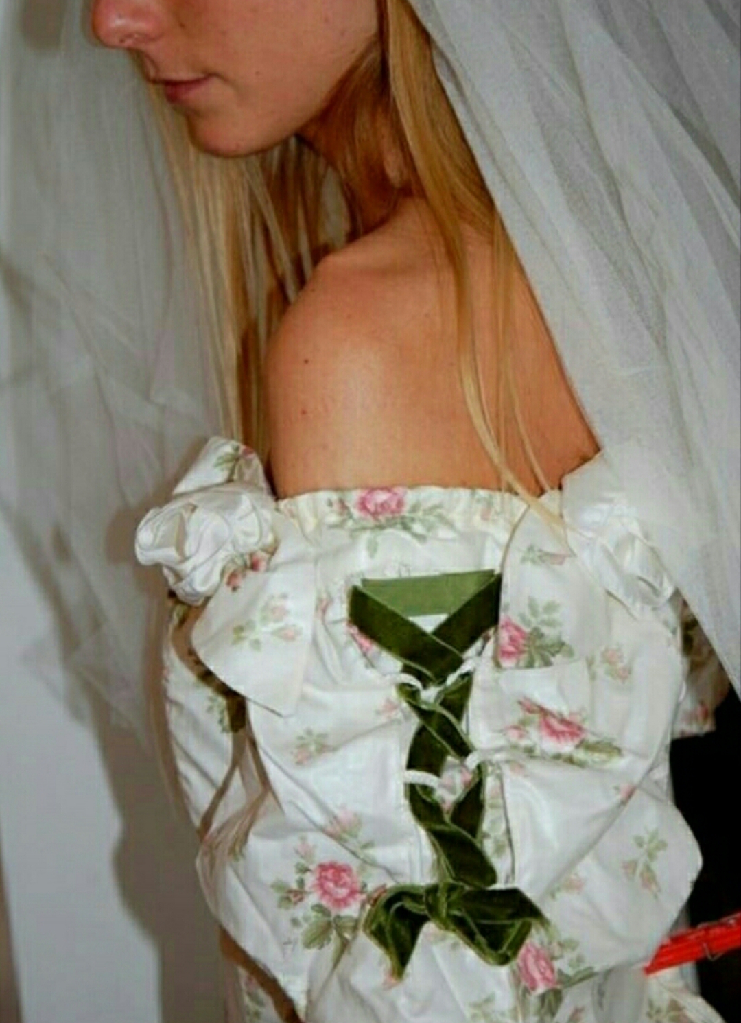 Robe mariée imprimée
