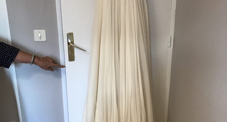 Robe de mariée longue en soie Jenny Packham