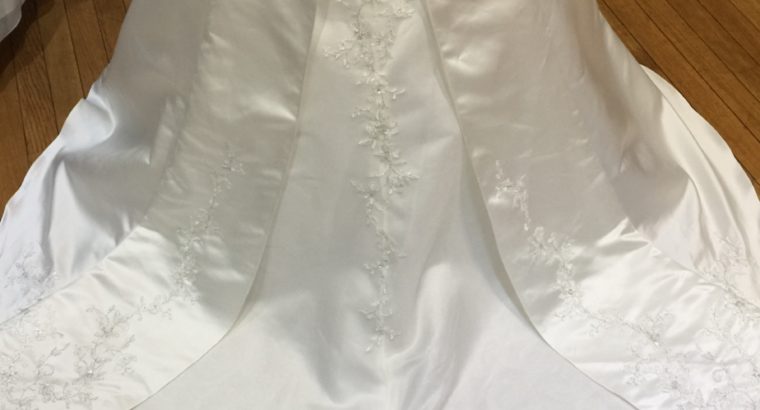 Robe de mariée bustier blanc