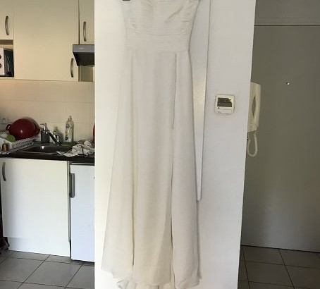 Robe de mariée bustier taille 32/34