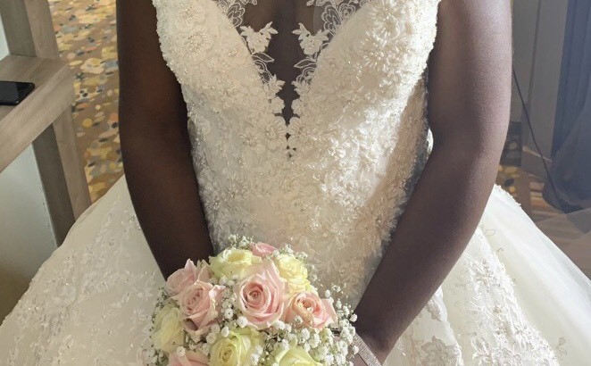 robe de mariée princesse et champêtre