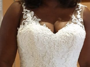 Magnifique robe de mariée type romantique neuve