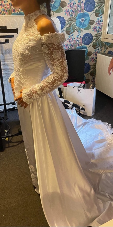 Robe de mariée T36 en 3 pièces