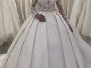 Magnifique robe de mariée haute couture