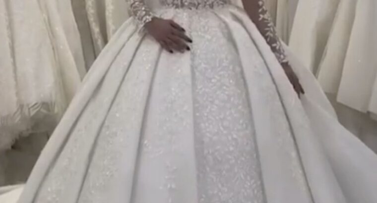 Magnifique robe de mariée haute couture